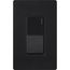 Sunnata Rocker Switch, for 6A Lighting or 3A 1/10 HP Motor, 1 Pole/Multi Location (Midnight)