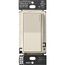 Sunnata Rocker Switch, for 6A Lighting or 3A 1/10 HP Motor, 1 Pole/Multi Location (Pumice)