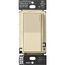 Sunnata Rocker Switch, for 6A Lighting or 3A 1/10 HP Motor, 1 Pole/Multi Location (Sand)