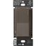Sunnata Rocker Switch, for 6A Lighting or 3A 1/10 HP Motor, 1 Pole/Multi Location (Truffle)