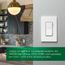 Sunnata On/Off 6A Accessory Switch, for Sunnata LED Dimmers (Light Almond)