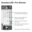 Sunnata PRO LED+ Touch Dimmer Switch 250W (Black)