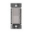 Diva Dimmer Switch - LED+ Pro Max, 250W LED/500W ELV/400VA MLV, Neutral Optional, Single Pole/Multi-Location, 120V, DV-PRO-GR, Gray