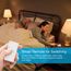 Pico 2-Button Wireless Smart Remote for Programmable Scene Control, Bedside Icon Engraving, (Gloss Ivory), PJ2-2B-GIV-P02