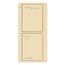 Pico 2-Button Wireless Smart Remote for Screen Control, Icon and Text Engraving, (Gloss Ivory), PJ2-2B-GIV-S08