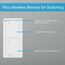Pico 2-Button Wireless Smart Remote for Light Control, Light Icon Engraving (Satin Midnight), PJ2-2B-TMN-L01