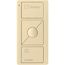 Pico 3-Button with Raise/Lower Wireless Smart Remote for Skylight Control, Icon and Text Engraving, (Gloss Ivory), PJ2-3BRL-GIV-S06
