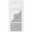 Pico 3-Button with Raise/Lower Wireless Smart Remote for Sheer Control, Icon and Text Engraving, (Gloss White/Gray), PJ2-3BRL-GWG-S04
