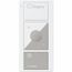 Pico 3-Button with Raise/Lower Wireless Smart Remote for Skylight Control, Icon and Text Engraving, (Gloss White/Gray), PJ2-3BRL-GWG-S06