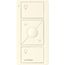 Pico 3-Button with Raise/Lower Wireless Smart Remote for Fan Control, Fan Icon Engraving, (Satin Biscuit), PJ2-3BRL-TBI-F01
