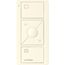 Pico 3-Button with Raise/Lower Wireless Smart Remote for Light Control, Light Icon Engraving, (Satin Biscuit), PJ2-3BRL-TBI-L01