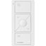 Pico 3-Button with Raise/Lower Wireless Smart Remote for Shade Control, Shade Icon Engraving (Satin Midnight), PJ2-3BRL-TMN-S01