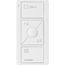 Pico 3-Button with Raise/Lower Wireless Smart Remote for Fan Control, Fan Icon Engraving (Satin Snow), PJ2-3BRL-TSW-F01