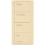 Pico 4-Button Wireless Smart Remote for Light Control, Light Icon Engraving, (Gloss Ivory), PJ2-4B-GIV-L01