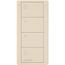 Pico 4-Button Wireless Smart Remote for Programmable Scene Control, Family Room Icon Engraving, (Gloss Ivory), PJ2-4B-GIV-P01