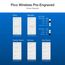 Pico 4-Button Wireless Smart Remote for Light Control, Light Icon Engraving, (Gloss Light Almond), PJ2-4B-GLA-L01