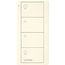 Pico PRO 4-Button Wireless Smart Remote for Light Control, Light Icon Engraving, (Gloss Light Almond), Caseta PRO Packaging, PJ2-4B-LA-L01P