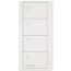 Pico 4-Button Wireless Smart Remote for Programmable Scene Control, Kitchen Icon Engraving (Satin Snow), PJ2-4B-TSW-P02