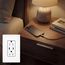 Claro 15A USB Type A&C Duplex Receptacle, Satin Finish (Pumice), SCR-15-CCTR-PM