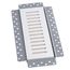 Breezelux 310 Removable Flush Mount Wall & Ceiling Air Supply 3" x 10" (Duct Opening) Requires 4" x 11" Drywall Opening