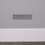 Breezelux 412 Removable Flush Mount Wall & Ceiling Air Supply 4" x 12" (Duct Opening) Requires 5" x 13" Drywall Opening