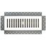 Breezelux 412 Removable Flush Mount Wall & Ceiling Air Supply 4" x 12" (Duct Opening) Requires 5" x 13" Drywall Opening