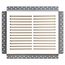 CliqueElite 14 Removable Flush Mount Air Return Requires 13-3/4" x 11-1/2" Drywall Opening