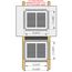 CliqueElite 14 Removable Flush Mount Air Return Requires 13-3/4" x 11-1/2" Drywall Opening