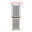 CliqueElite 2030 Removable Air Return Vent 20" x 30" (Drywall Opening)
