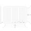 CliqueElite 2216 Removable Air Return Vent 22" x 16" (Drywall Opening)
