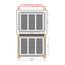 CliqueElite 3020 Removable Air Return Vent 30" x 20" (Drywall Opening)