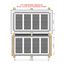Cliqueelite 3216 Removable Air Return Vent 32" x 16" (Drywall Opening)