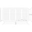 Cliqueelite 3216 Removable Air Return Vent 32" x 16" (Drywall Opening)