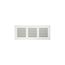 PermaFlow 24 Permanent Return Air Vent Cover 24" x 6" or 24" x 8" Duct Opening