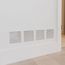 PermaFlow 30 Permanent Return Air Vent Cover 30" x 6" or 30" x 8" Duct Opening
