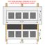 PermaFlow 30 Permanent Return Air Vent Cover 30" x 6" or 30" x 8" Duct Opening