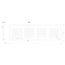 PermaFlow 30 Permanent Return Air Vent Cover 30" x 6" or 30" x 8" Duct Opening