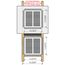 SilhouEase 14 Exhaust Fan Removable Flush Mount Bathroom Cover 14" x 14" Drywall Opening