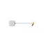 C-Wire Power Bridge Adapter w/ Y-Splitter, White, LPB-WH-005