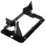 1-Gang Low Voltage Mounting Bracket (Black)