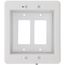 2-Gang Recessed Low-Voltage Mounting Bracket