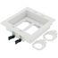 2-Gang Recessed Low-Voltage Mounting Bracket