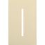 New Architectural Single-Gang Wall Plate, Fits Grafik T Controls, Matte Finish, Beige