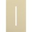 New Architectural Single-Gang Wall Plate, Fits Grafik T Controls, Matte Finish, LWT-G-IV, Ivory