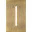 New Architectural Single-Gang Wall Plate, Fits Grafik T Controls, Metal Finish, Antique Brass