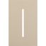 New Architectural Single Gang Wall Plate, Fits Grafik T Controls, Matte Finish, LWT-G-TP, Taupe