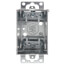 2-1/2" Deep Gangable Switch Box w/ Flush Ears for Old Work, 1/2" Knockouts