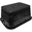 15" Jumbo Water Meter Box and Black Reader Lid