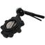 4" 88IHH61 Lug Ductile Iron Butterfly Valve, EPDM, Lever Handle (200 PSI)