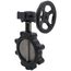 8" 88IPH65 Lug Ductile Iron Butterfly Valve, EPDM, Gear Operator (200 PSI)